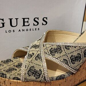 GUESS wedge sandals sz 8.5